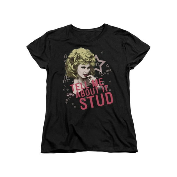 2Bhip Grease Movie Tell Me About It Stud Women's TShirt Tee