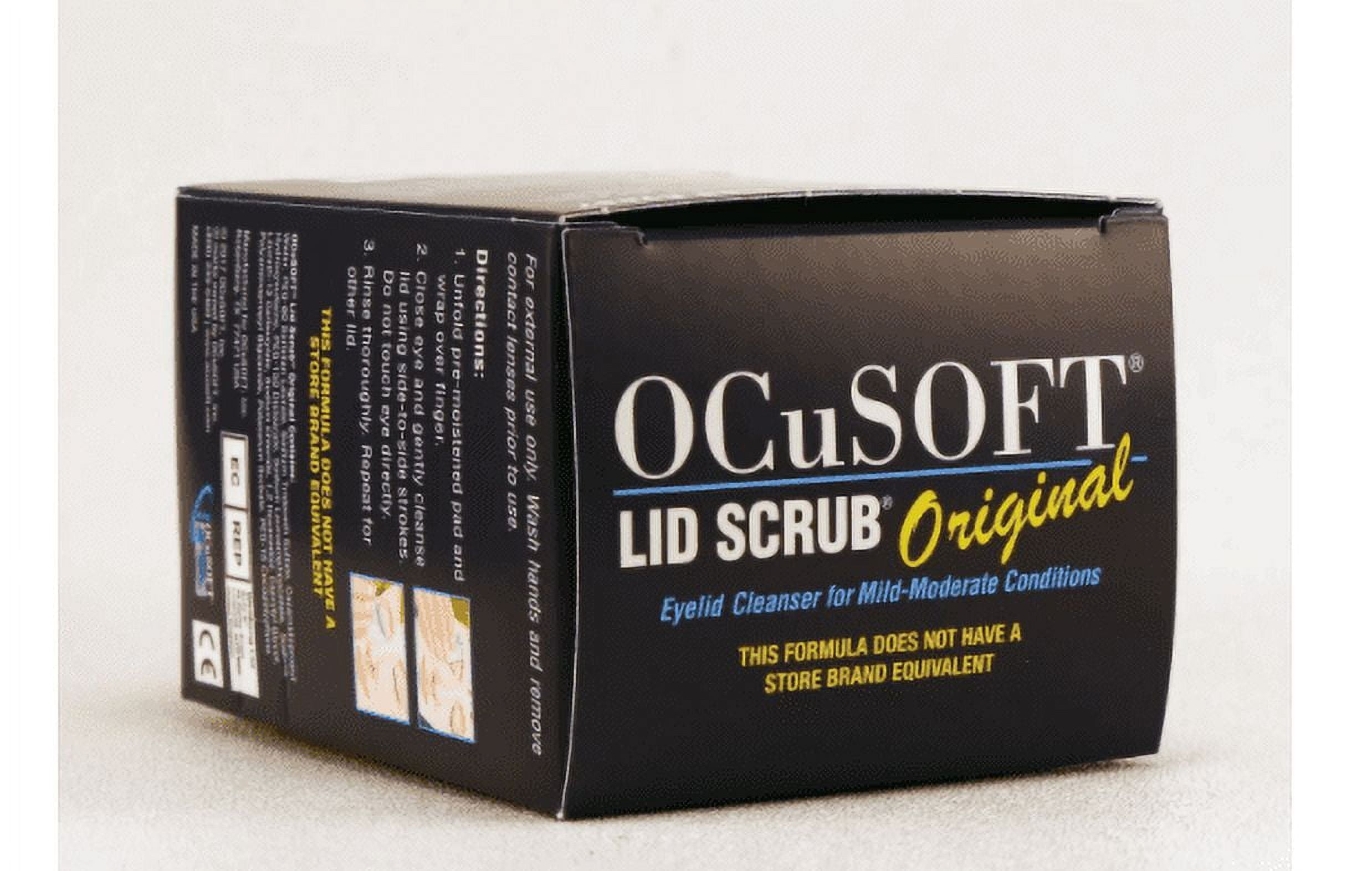 OCuSOFT Lid Scrub Original 30 Each (Pack of 4)