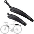 thumbnail image 1 of HAHADAXA Mountain Bike Mud Guards Fenders Set: Adjustable Road Mountain Bike Bicycle Cycling Tire Front/Rear Mud Guards Mudguard Fenders Set for 24"/26" MTB Mountain Road Bike Cycling, 1 of 7
