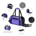 thumbnail image 5 of GOOPAWS Soft-Sided Dog & Cat Carrier Bag, Purple, 17'', 5 of 7