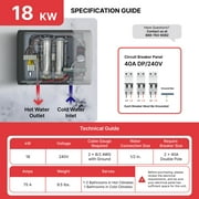 Atmor PRO XTP 18kW Self-Modulating Digital Electric Tankless Water Heater, 3.8 GPM