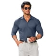 thumbnail image 3 of COOFANDY Men's Stretch Business Dress Shirts Long Sleeve Wrinkle Free Dress Shirt, 3 of 6