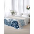thumbnail image 6 of Queen Flat Sheet Only Summer Beach Conch Starfish Soft Microfiber Cooling Bedding Sheets Vintage Wooden Grain Flat Bed Sheet for Hotel,Home Decor, 6 of 9