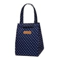 thumbnail image 3 of 2-6 paquetes impermeables mujeres para mujeres almuerzo para niñas bolsas de bolso fresco aislado oscuro 3 piezas, 3 of 8