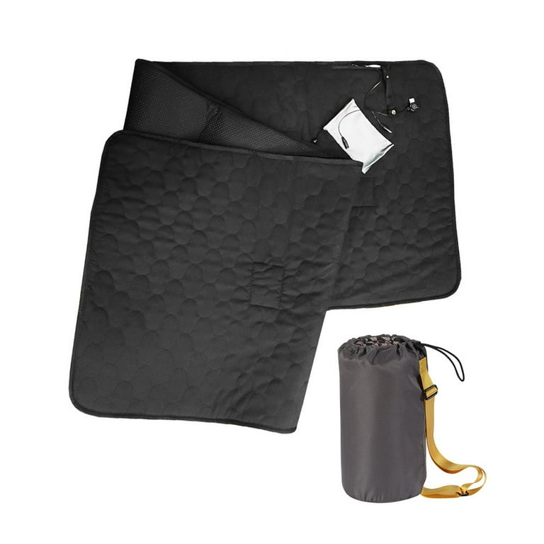 Heated Sleeping Bag Pad Mattress USB Power Warm Heating Mat with 5