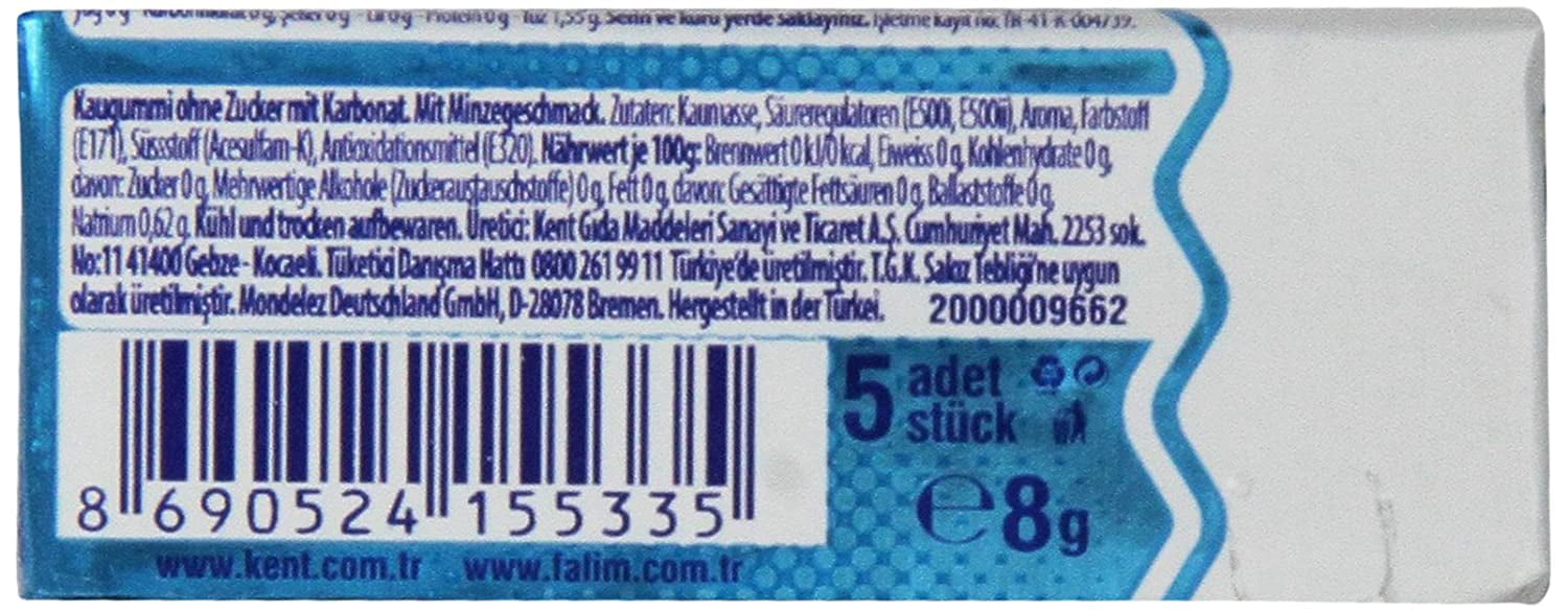 Falim Fresh Mint Gum 100 Pcs – Halalcart