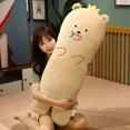 thumbnail image 3 of Almohada larga suave de 125cm para niños, peluche de dinosaurio, perro, gato, oso de peluche, cojín para dormir y siesta de oficina, regalo para niños, 3 of 5