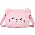 thumbnail image 1 of Bolso de peluche, bolso kawaii, lindo bolso de hombro para niña, bolso de hombro para niña, bolso de almacenamiento para teléfono, bolso cruzado para niña, 1 of 7