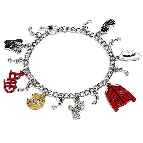 FFUCCCK YOU ShuijinMichael Inspired Rhinestone Tassel Bracelet, Music Fan Jewelry Gift, Sparkling Bracelet for Women and Men, Birthday Gift, Memorial Keepsake