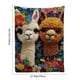 thumbnail image 3 of Uuiauoio Christmas Embroidery Throw Blanket 2D Printed Bohemian Style Sofa Cover Napping Shawl for Office Bedroom Living Room Air Conditioning Warm Lightweight Decorative Gift, 3 of 6