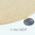 thumbnail image 3 of 10" Tall MDF Letter K | 1/8" Thick | Krafty Supply Letters | RockTimes, 3 of 3