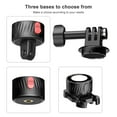thumbnail image 3 of Mistaha Magnetic Suction Adapter Tripod Adapter Quick Release Base Mount Action Camera Accessories Screws Free, 3 of 8