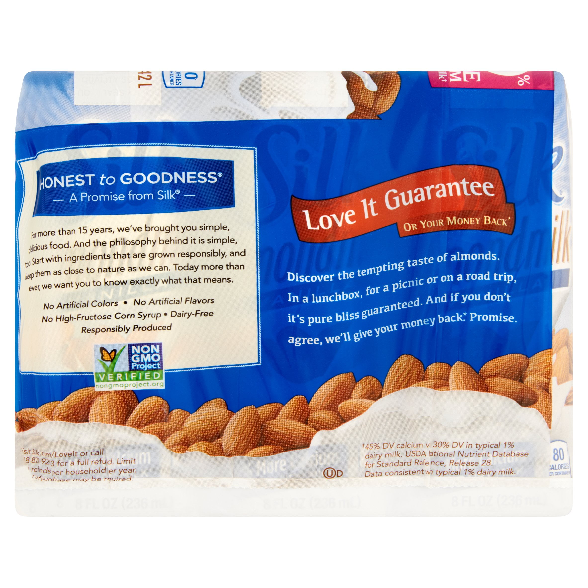 (3x6 Packs) Silk Almond Milk Vanilla, 8 fl oz