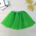 thumbnail image 2 of EeaseMX Falda de tutú de 3 capas para niñas, ideal como regalo de fiesta de ballet (verde claro)., 2 of 3
