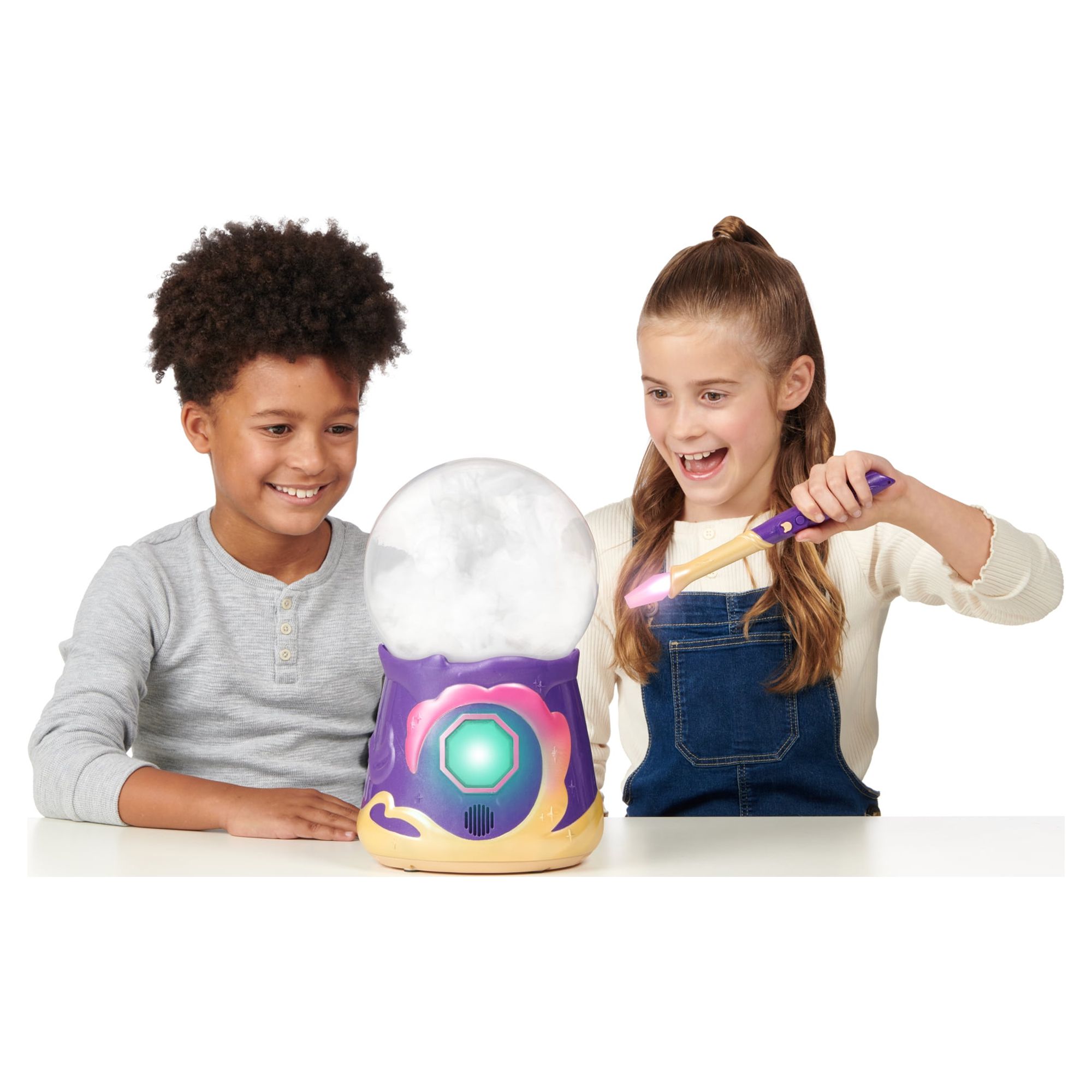 Magic Mixies Magical Misting Crystal Ball with Interactive 8 inch Pink Plush Toy Ages 5+ - image 6 of 18