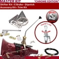 thumbnail image 1 of American Shifter  C4 Shifter Kit Chrome 12 in. E Brake Cable Clevis Trim Kit Dipstick for F8205, 1 of 1