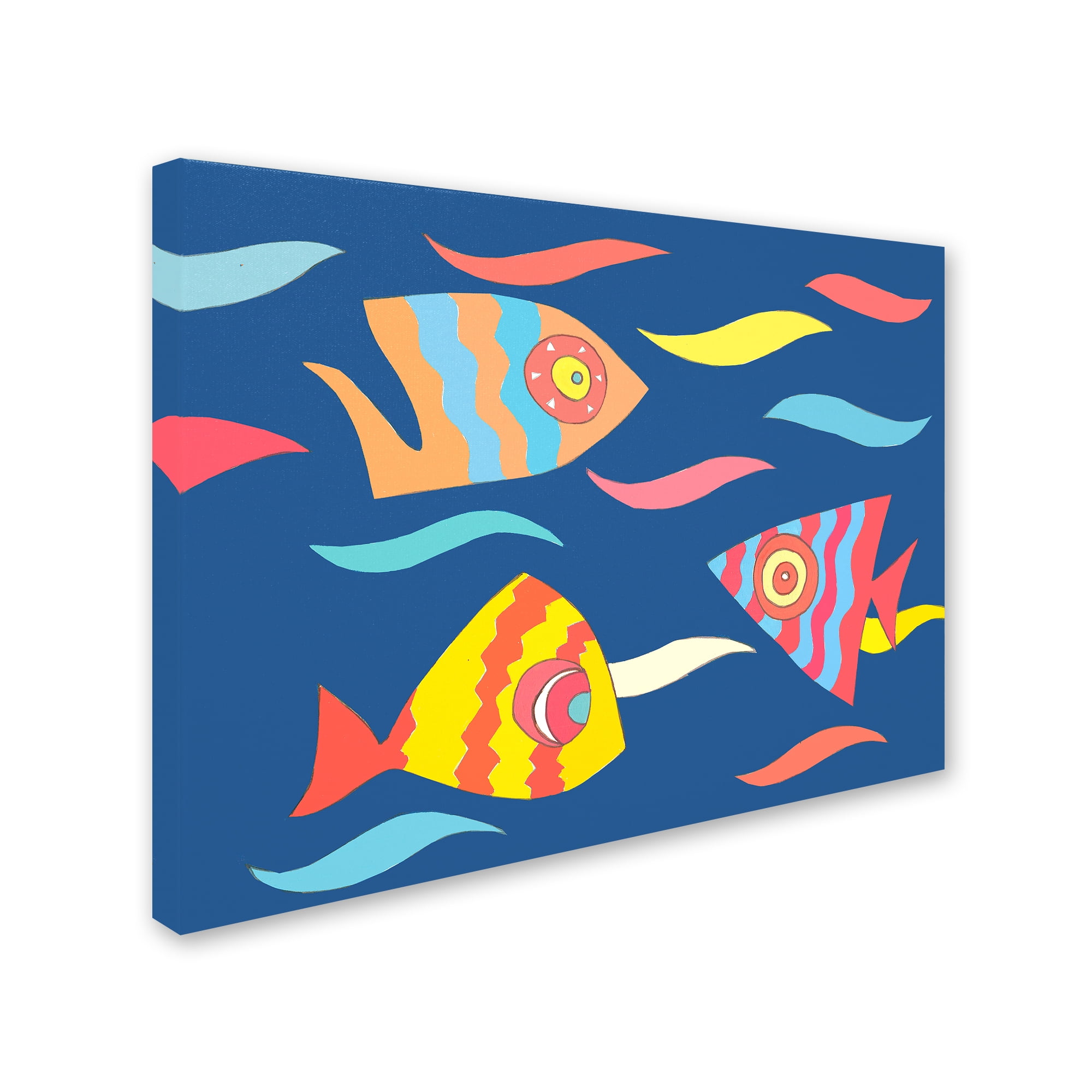 Trademark Fine Art 'Fish' Canvas Art by Miguel Balbas