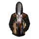 thumbnail image 4 of Sudadera con capucha informal de otoño para hombre, ropa Y2k, estampado de moda, estampado de vaca y caballo, sudadera con capucha y cremallera, ropa para hombre, 4 of 5