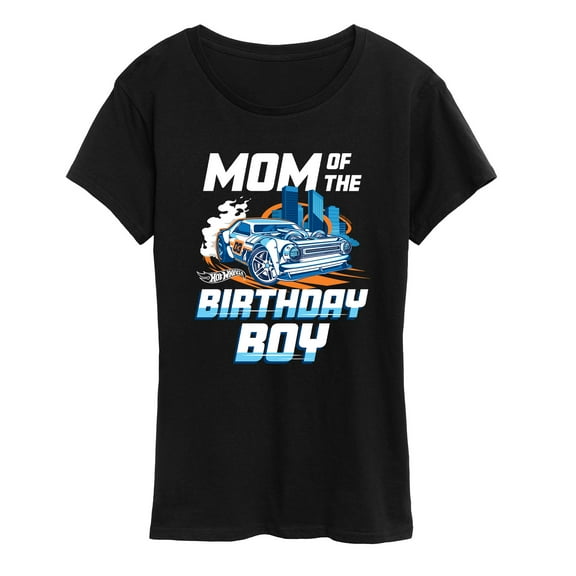 Hot Wheels - Mom Of Birthday Boy - Women's Short Sleeve Graphic T-Shirt