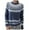 Z-Blue, variant on zaveiop Women's Fair Isle Sweater Casual Crewneck Long Sleeve Lightweight Vintage Knit Jumper Tops (Brown, 3XL)