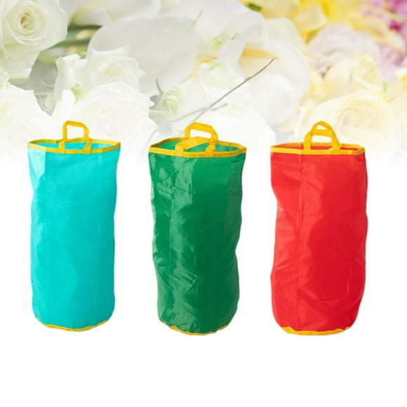 WHAMVOX 3Pcs Sack Race Bags for Kindergarten Child in 18.5x17.3x11.8in for Outdoor Games and Fun