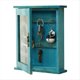 thumbnail image 1 of Caja para Llaves de Madera, Retro, de Pared, Armario para Llaves con Puerta MagnéTica, Almacenamiento Duradero de Madera Maciza con 6 -B, 1 of 5