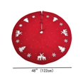 thumbnail image 2 of 3d Knit Tree Skirt 48 Inch, Chunky Knitted Tree Collar For Country Rustic Christmas Decorations, 2 of 5
