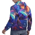 thumbnail image 6 of Sikiie Starry Sky Turtle Men's Hoodie, Essentials Hoodie, Sweatshirt, Pullover Hooded Sweatshirt for Men-4X-Large, 6 of 7
