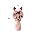 thumbnail image 3 of maxiaoxia Handheld Fan Portable, Hand Fan With USB Rechargeable Battery, 1-3 Hours Operated Small Makeup Eyelash Fan For Women Girls Kids Portable Fan Desk Fan For Travel Outdoor Indoor, 3 of 6