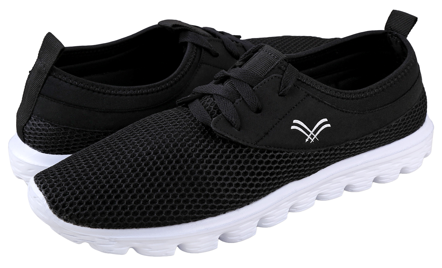 Urban Fox Men's Breeze Lightweight Shoes | Lightweight Shoes for Men | Casual Shoes | Walking Shoes for Men | Black/White 9 M US - image 5 of 7