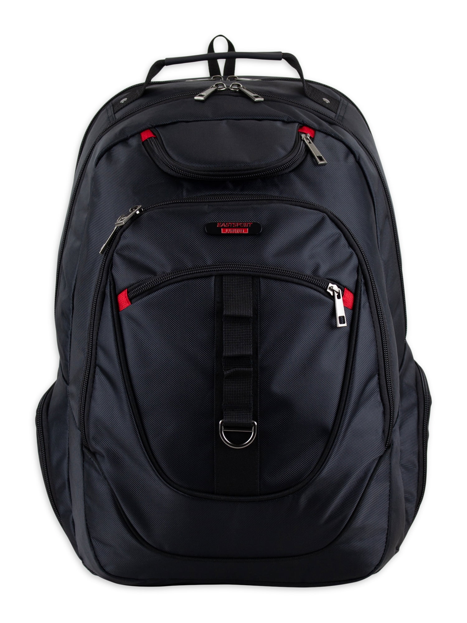 Swiss Tech Unisex Canton Backpack- Charcoal Grey Black - Walmart.com