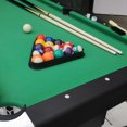 thumbnail image 3 of Shininglove 5.5ft Folding Portable Pool Table, Indoor Game Snooker Table Set for Kids, 3 of 5