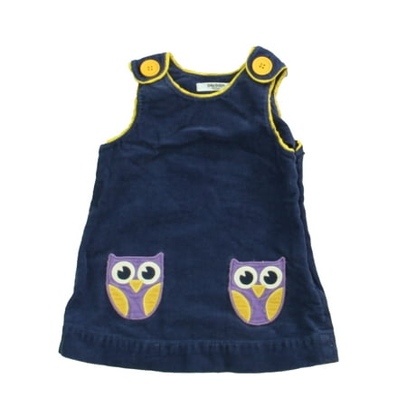 

Pre-owned Boden Girls Blue Owl Jumper size: 3-6 Months