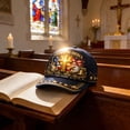 thumbnail image 5 of WKSCLPAI US 250th Anniversary Hat,1776 - 2026 Celebrating American 250 Years Birthday Commemorative Hat, Eagle Liberty Cross Printed Patriotic Baseball Cap for Men Women, #A, 5 of 9