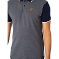 thumbnail image 4 of Trojan Pattern Polo Shirt, Blue, 4 of 5