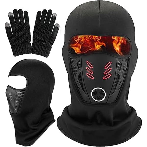 Winter Rider Warm Anti-Haze Balaclava Full Face Mask – Windproof & Breathable, Ideal for Cycling, Motorcycling, Skiing, and Outdoor Adventures