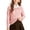 Pink, variant on Girls Cable Knit Peter Pan Collar Sweater, Kids Long Sleeve Elastic Pullover Knit Top, Elegant Warm Sweater for Autumn Winter School Casual Daily Wear(Grey,1-2 Years)