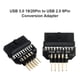 thumbnail image 4 of Adaptador USB 3.0 de 20 pines a USB 2.0 de 9 pines Convertidor de conector de panel frontal (B), 4 of 8