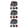 thumbnail image 3 of sanitation Compact Felt Wine Bottle Bag Tear-resistant And Non-shedding For Champaign Lovers Wide Application Grey 2 Slots 3Set, 3 of 6