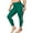 Army Green, variant on Sociala Women's Split Swim Pants High Waisted Swim Leggings Swim Bottoms