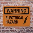 thumbnail image 4 of (2 Pack) Electrical Hazard OSHA Warning Sign 10 Inch X 7 Inch Indoor / Outdoor Rust-Free Aluminum Metal Signs for Workplace, Workshop, and Construction Site, Made in the USA, 4 of 8