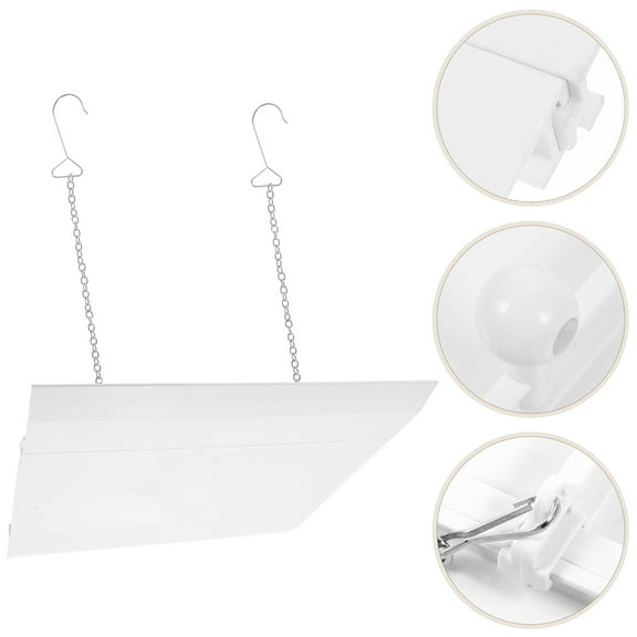 Air Conditioner Deflector, Universal Adjustable Air Conditioning Deflector Anti-Wind Baffles