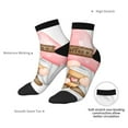 thumbnail image 6 of Sigee Coffee Gnome (1) for Crew Soft Moisture-wicking Socks ,Cushion Moisture Wicking Boot Socks for Men and Women, 6 of 7