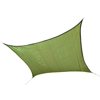 ShadeLogic Sun Shade Sail, Heavy Weight, 12' Square, Lime Green