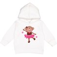 thumbnail image 2 of Inktastic Ballerina Dance Monkey Toddler Hoodie, 2 of 4