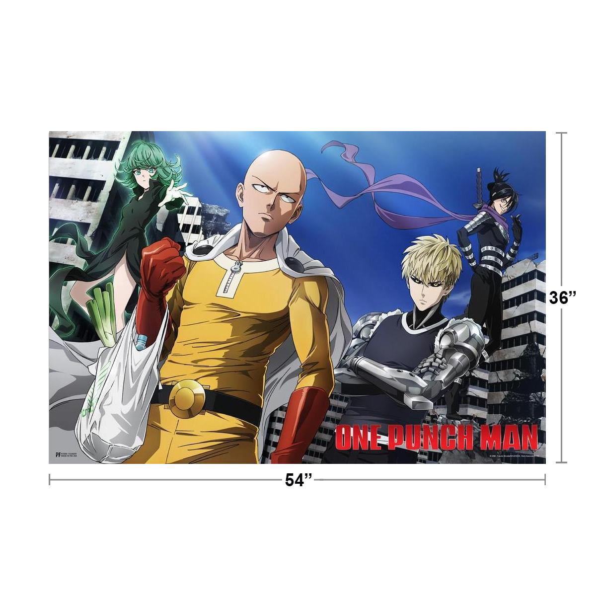  One Punch Man Anime Poster Speed O' Sound Sonic Cool Aesthetic  Modern Wall Decor Art Graphic Print Picture Japanese Bedroom Home Living  Room Anime Fan Cool Wall Decor Art Print Poster