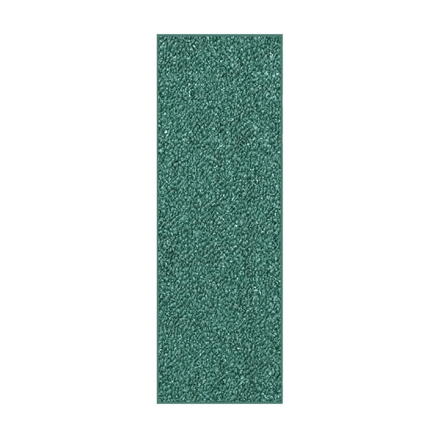 Furnish My Place Olive Green 3' x 24' Solid Color Rug Runner Made In Usa