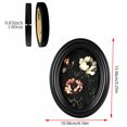 thumbnail image 3 of JHyouerji White Rose Framed Art 5x4in Wood Wall Decor for Living Room Bedroom Hallway Entryway Office Home Decor, 3 of 7