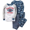 thumbnail image 1 of Carter's Garçons Bébé 4 Pcs Coton 321g234, Football Bleu, 9M, 1 of 2