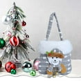 thumbnail image 6 of Christmas Bags Children's Gift Bags Kindergarten Candy Bags Christmas Eve (Gray), 6 of 6